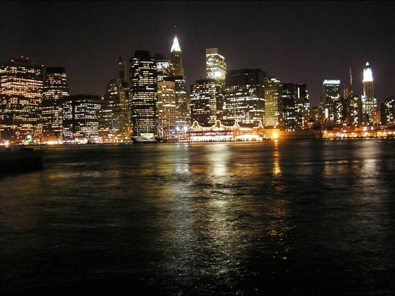 Miasto Nowy Jork nocą